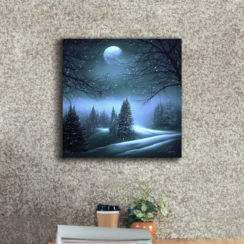 Sur toile, H 18 po x l 18 po
