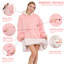 Surdimensionné en sherpa chauffant pour adultes-126305125