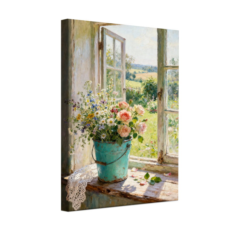 Plantes et fleurs, vue de jardin sur le jardin