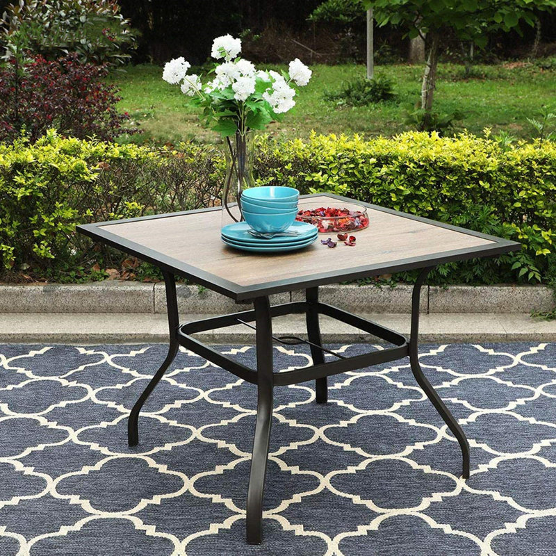 4 - Person Patio Dining Set with Square Table