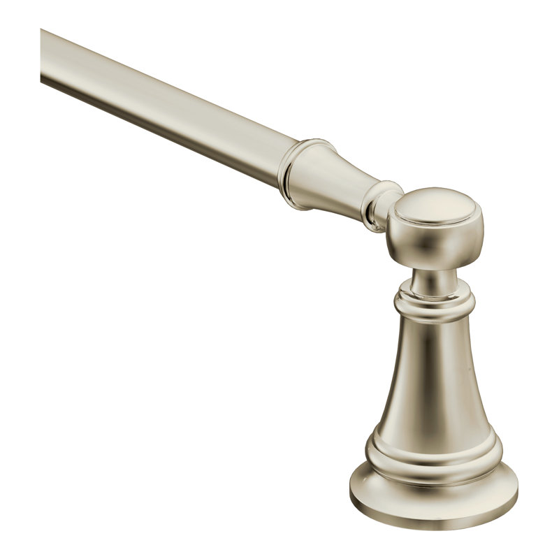 Barre à serviettes murale 24 po Moen Weymouth, Nickel poli