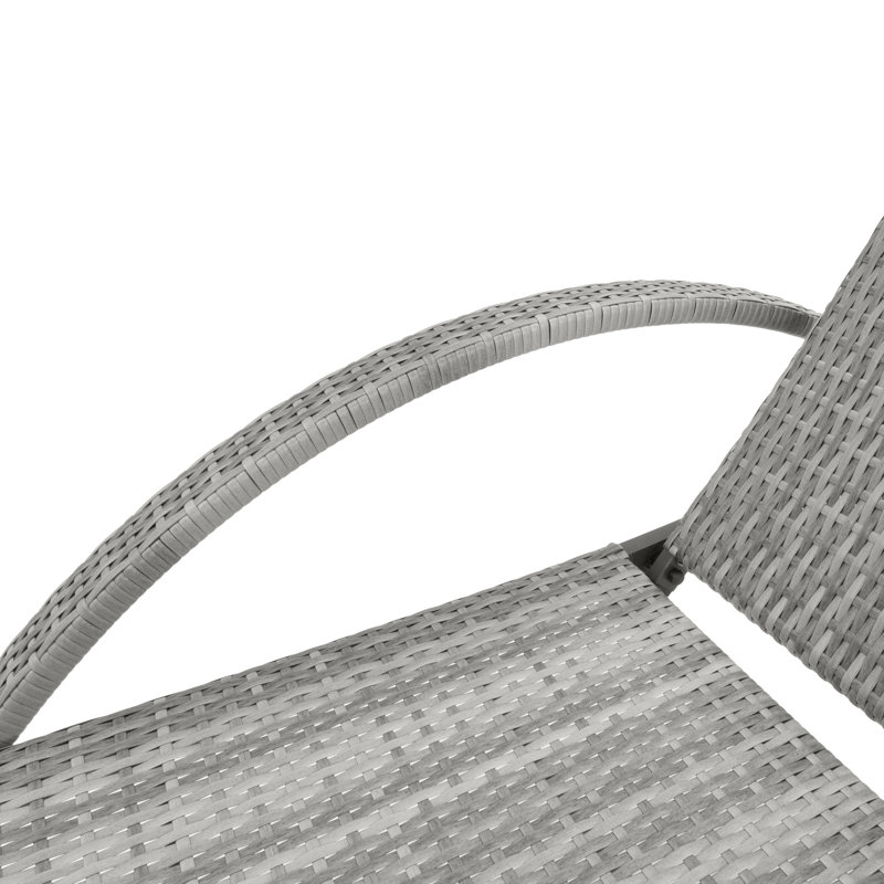 Cannes Outdoor Chaise Lounge, Canvas Ginkgo Sunbrella® Canvas