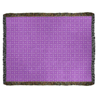 Couverture en coton tissé Katelyn Elizabeth