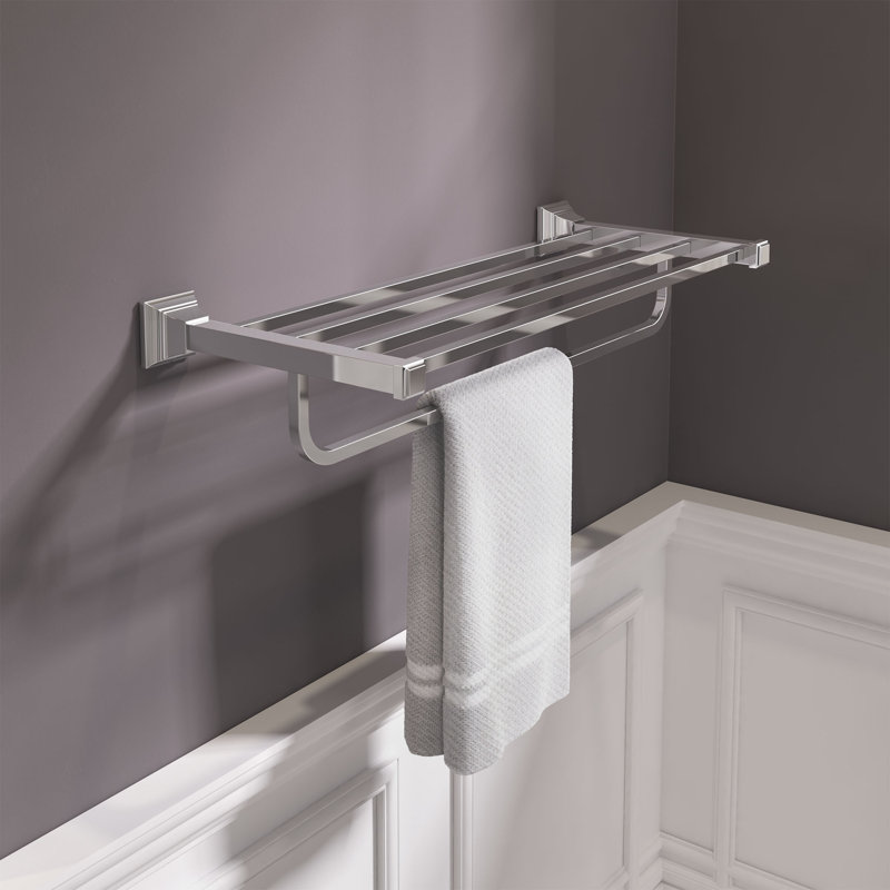 Porte-serviettes mural TS Series Train, Chrome poli