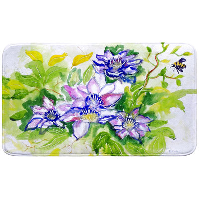 Tapis de bain Clematis