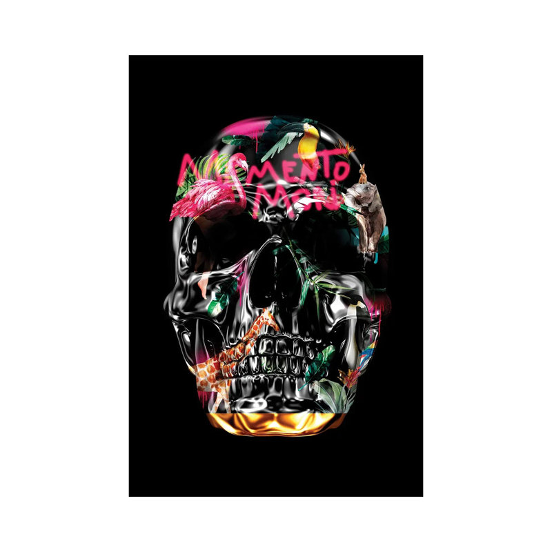 Memento Mori | Skulls by Danilo De Alexandria - Wrapped Canvas Gallery-Wrapped Canvas Giclée