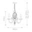 Thebes 3 - Light Candle Style Chandelier-9946533