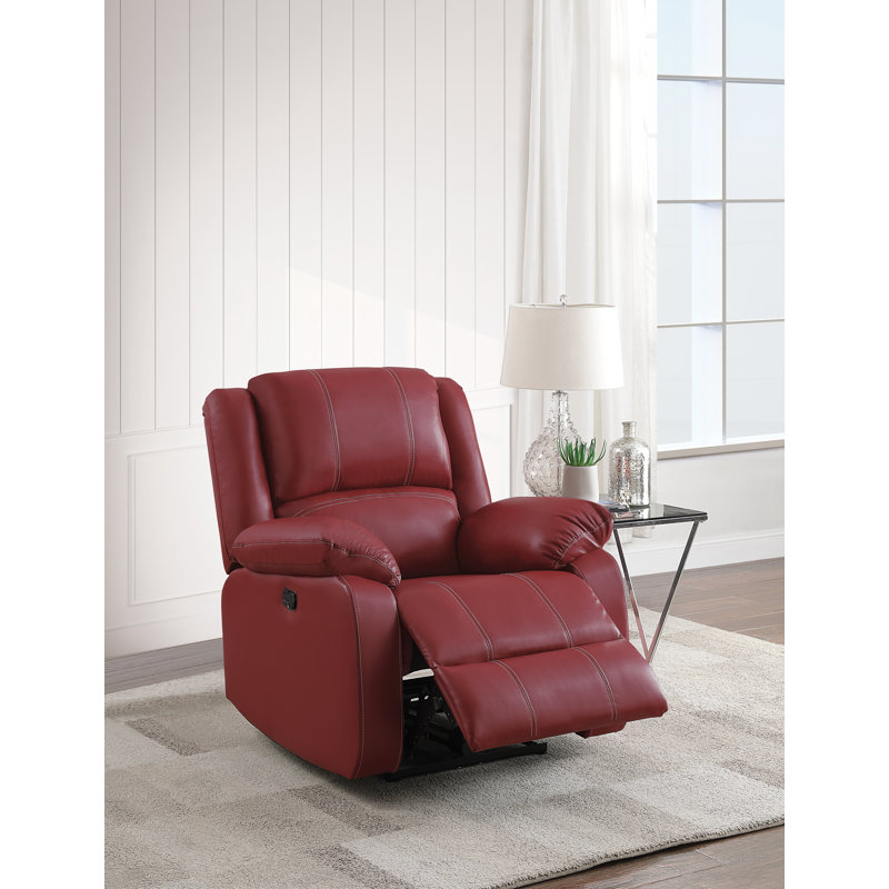 Fauteuil inclinable Palmyra Motion, Rouge