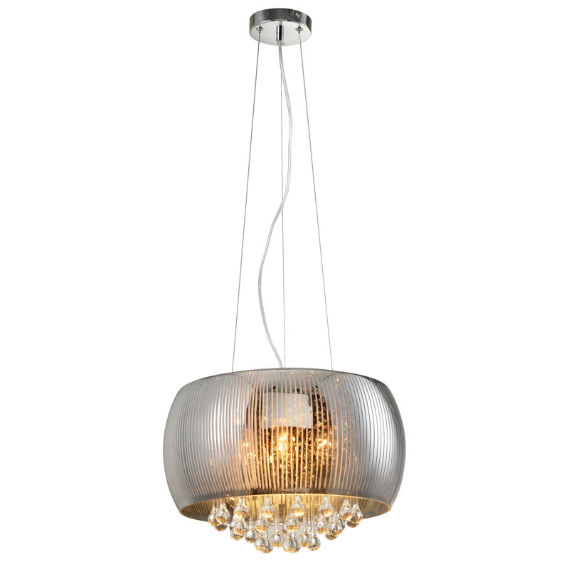 Powers 4 - Light Chrome Single Pendant