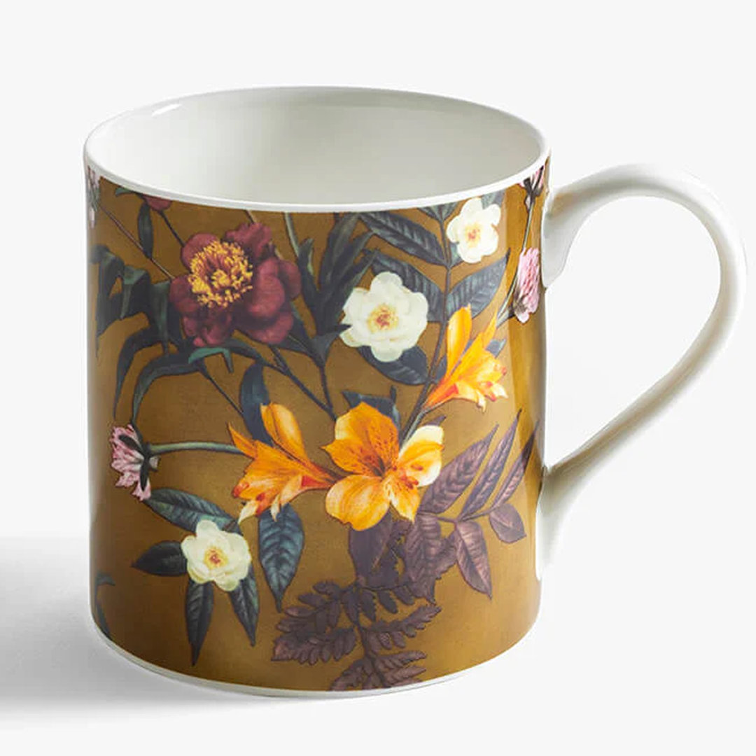 Bone China Latte Mug