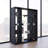 Catino 59.1" Bookcase with Matte Finish-339671595