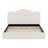 Modern Platform Bed With Upholstered Design