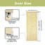 Porte pliante en bois de pin non fini 30 po x 80 po avec trousse de quincaillerie d'installation (garde-manger, porte de placard)-114769568