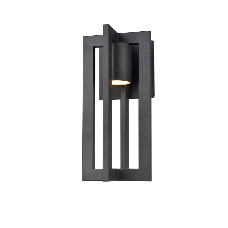 Applique à bras extérieur Troy, H 12,75 po x l 5,5 po x P 6,25 po