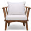 Chaise de patio avec coussins Rehobeth