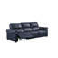 Canapé inclinable électrique en cuir fleur Ethan-517134509
