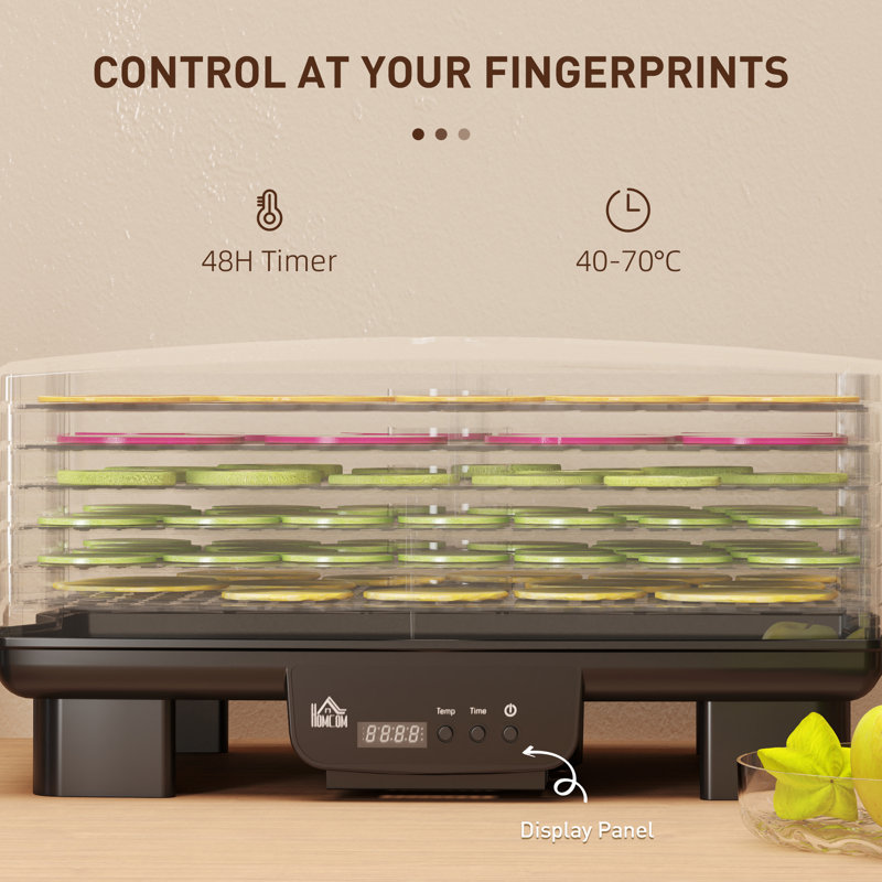 HOMCOM 550W Food Dehydrator