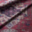 Tapis rouge / brun lavable à la machine Beesley-1617941356