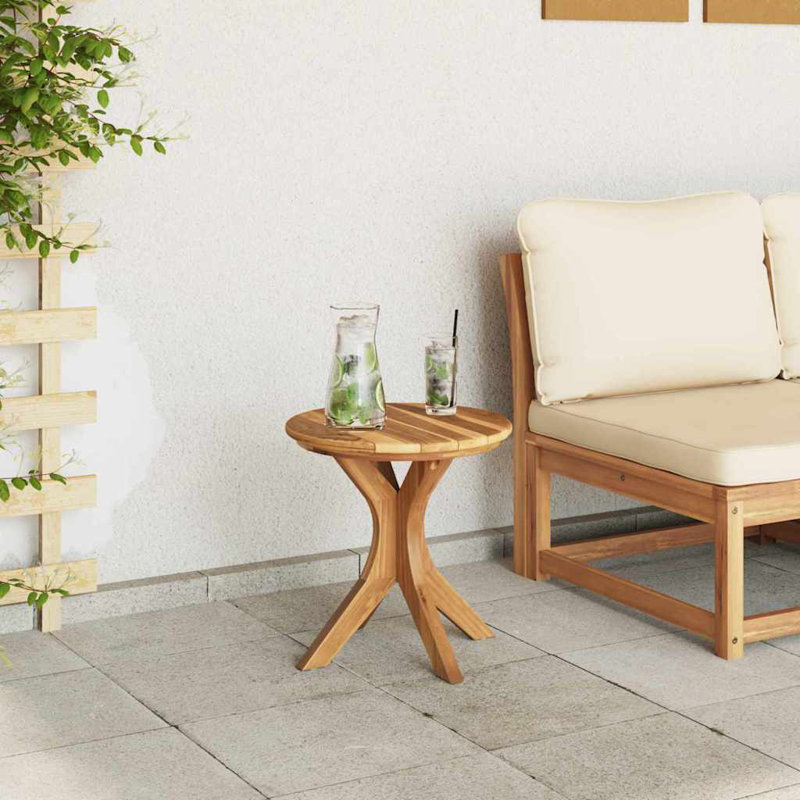 Round Outdoor Side Table