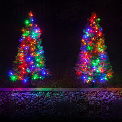 Easy Set-Up 36' Lighted Fir Christmas Tree
