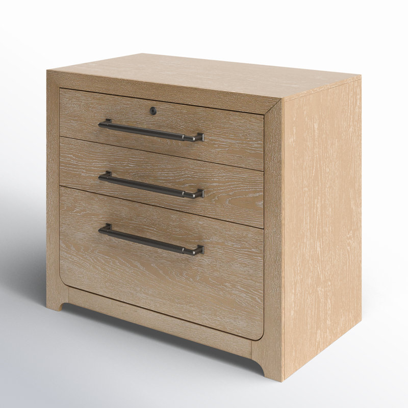 Fitzgerald 3 - Drawer Vertical File Cabinet