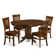 Dufferin 4 - Person Solid Wood Top Pedestal Dining Set