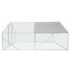 Poulailler extérieur en métal grand espace 10 * 6 pi 3 unités pour utilisation en extérieur-417689801