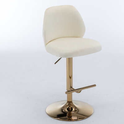 Tabouret de bar rotatif 2 pièces Janney