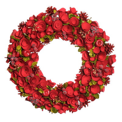 42 cm Rose Wreath