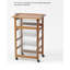 Overstreet Solid Wood Bar Cart