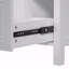Meuble-lavabo blanc 24 po avec lavabo en céramique et porte à fermeture en douceur