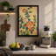 Three Roses Botanical - Wrapped Canvas-2056702439-2056702446