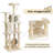 Eethan 63.8 " H Cat Scratching Post-805244210