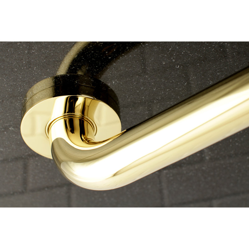 Barre d'appui de 1-1 / 4 po Kingston Brass Meridian, Laiton poli, l 20,81 po