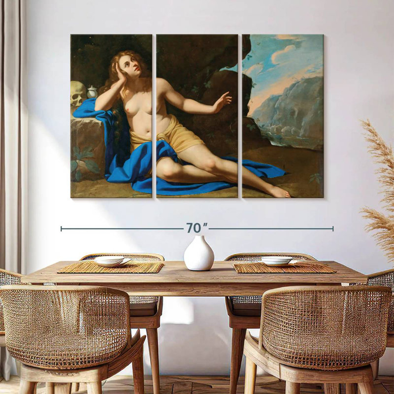 Adella Mary Magdalene In Ecstasy 1654, 42" H x 65" W