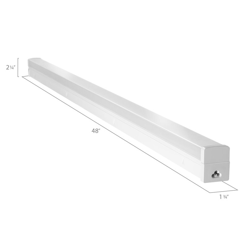 Common 4' Shop Light, White