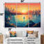 Sydney Harbour, coucher de soleil, côtes I - art mural côtier paysage portuaire-1253758783-1253758777