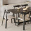 Nouvel ensemble de table et chaises en bois massif-107803121