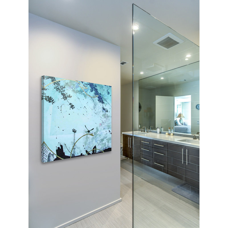 Oblivion 1 Piece Wrapped Canvas Painting, 46 cm H x 46 cm W
