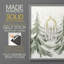 Christmas Holiday Art CCCLXXII Framed Print - Solid Wood-1171725338-1171725345