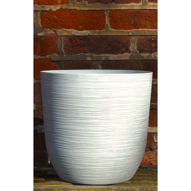 Daja Handmade Pot Planter, White