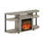Beitske TV Stand for TVs up to 55" with Fireplace Included-93671445