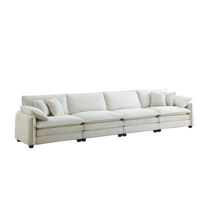 Thornwick 150.38"" 4 - Piece Upholstered Sectional Sofa -  Corrigan StudioÂ®, BCAF687DB58649BEAC384A22C92834C6