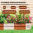 Metal Planter With Safety Edging-1206129305