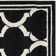 Ammundsen Geometric Black Area Rug