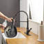 Robinet d'évier de cuisine commercial à poignée simple avec accessoires-60750635