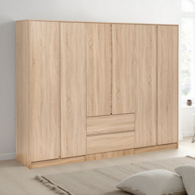 Braunstein 6 Door Wardrobe