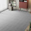 50cm W x 50cm L Textured Cut And Loop Polypropylene Plastic Carpet Tile