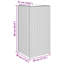 Garden Planters 2 Pcs Brown Poly Rattan-441172061