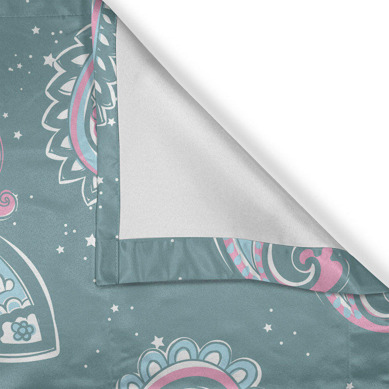 Semi Sheer Curtain Pair